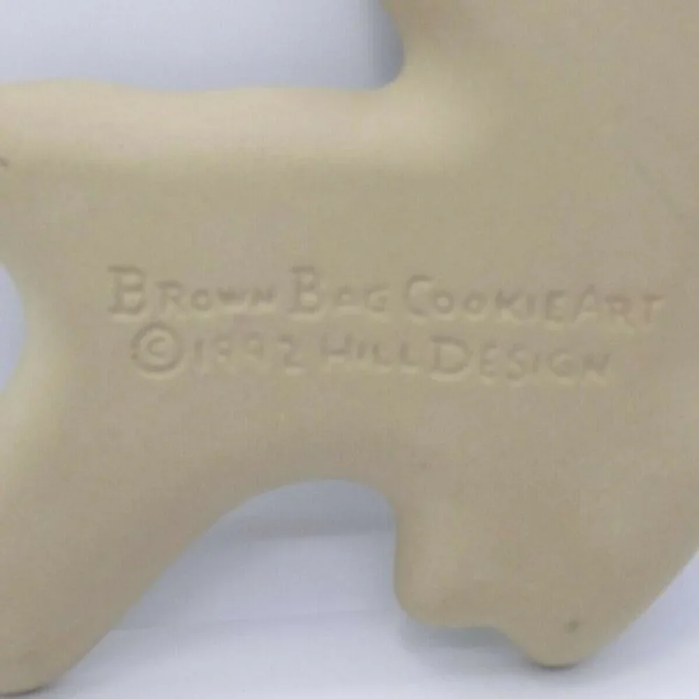Brown Bag‎ Cookie Mold Art Reindeer / 1992